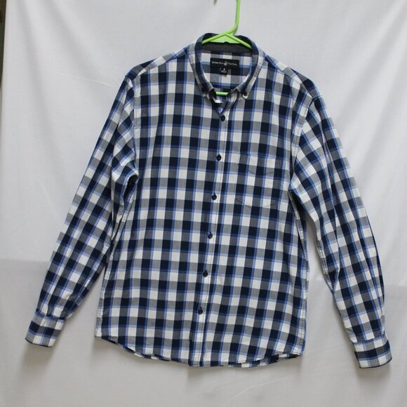 Boy's Beverly Hills Polo Club Plaid Button-Down - Picture 4 of 10